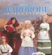 Annies Attic 87D10 - Fashion Doll Wardrobe International- 1983