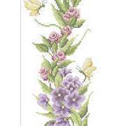 Bucilla-43277-Wild Flowers Bell Pull