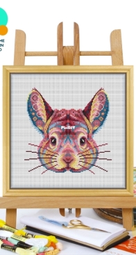 Awesome Pattern Studio - CS3241 - Mandala Long-Tailed Chinchilla XSD