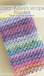 Hooked on Homemade Happiness - Breann Mauldin - Color Kaleidoscope Blanket - Free