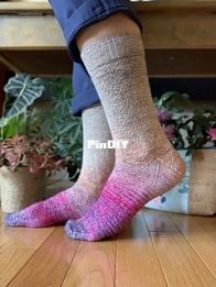 Downton Weekend Socks by Marie-Elyse Dugal