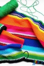 The Loopy Stitch - The Mexican Inspired Blanket - Free