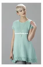 Yarnspirations  - Lacy Eh! Line Tunic - Free