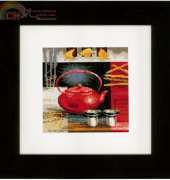 Vervaco PN-0148121 Asian Tea Ceremony - Red Teapot