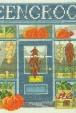 Permin of Copenhagen 12-0428 - Greengrocer in XSD