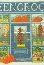 Permin of Copenhagen 12-0428 - Greengrocer in XSD