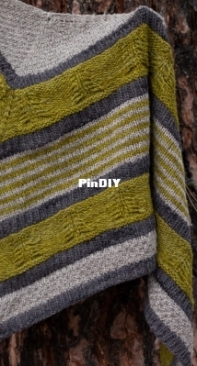 Paradise Valley Shawl by Sasha MacDonell - Knox Mountain Knit Co.