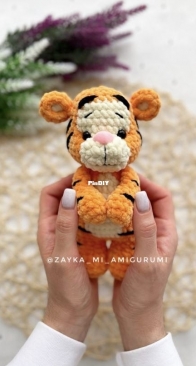 Zayka mi Amigurumi - Miranda Ayvazyan / Aivazyan - Миранда Айвазян Стешакова - Tigger - Тигруля - Russian
