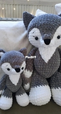 PlushiCo - Tattayo - Marina Emelianova - Large Wolf