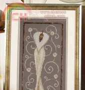 Vervaco 36.734 - White dress Moskou