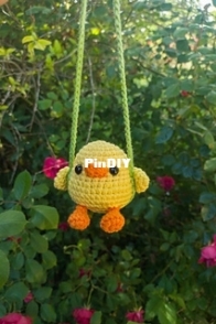 Palomillas Tejedoras - Karina Nunez - Duck on Swing - Pato en columpio - Spanish - Free
