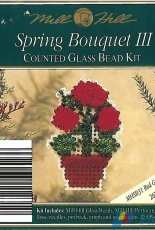 Mill Hill-Spring Bouquet III- MHSB31-Red Geraniums