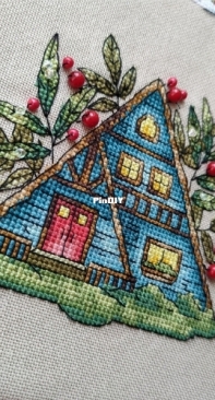 My Embroidery - Made for You Stitch - Cozy Houses - Summer  by Alisa Krotik / уютные домики - лето -  Алиса кротик