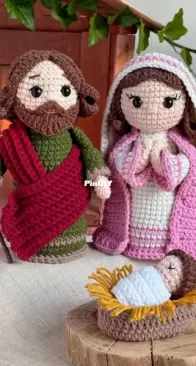 Toys by Milena - Milena Toys - Elena Melnikova - Holy Family