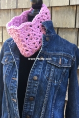 Light and Joy Designs - Kristin Stone - Autumn Lace Cowl and Mitts - Free