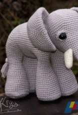 Elephant amigurumi