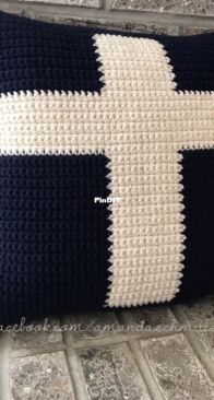 Amanda Schmitt - Holy Cross Pillow