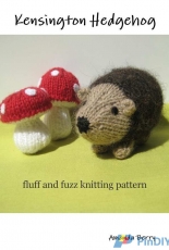 Fluff & Fuzz-Kensington Hedgehog by Amanda Berry