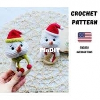 Zayka mi amigurumi - Miranda Aivazyan - The Snowman rattle