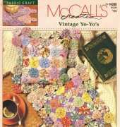 McCalls Creates Fabric Craft 14286 Vintage Yo-Yos