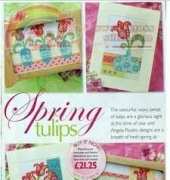 Spring Tulip Cards by Angela Poole from Cross Stitch Collection 182 XSD