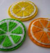 Citrus coasters