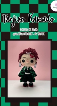 Najera Crochet by Grace - Grace Najera - Tanjiro Kamado - Spanish