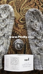 Enid Mittens by The Rambling Knitter-Free