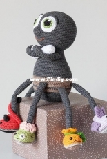 Planet Piu - Tatiana Saienko - Halloween Spider - English and Russian