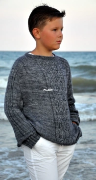 Gossamer Sweater Boys - Pelykh Natalie