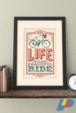 Stitchrovia CSR_000107 - Life is a Beautiful Ride by Emma Congdon