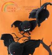 Yarnspirations - Lily Sugar and Cream - Halloween Bat - Free