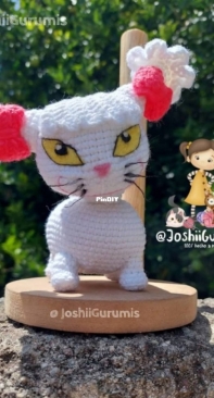 Joshii Gurumis -  Fluffy Cat - La Gatita Fluffy - Spanish