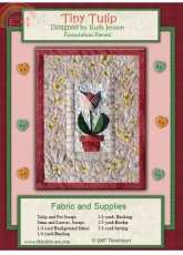 Thimbleart - Tiny Tulip by Ruth Jensen - Free Pattern