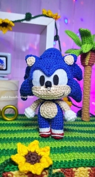 Atelie Dani Magalhaes / Ateliê Danielle Magalhães - Danielle Magalhães -  Sonic, the hedgehog