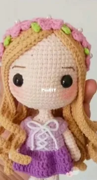 Duo Duo Xiao Q - Big Head Princess - Rapunzel