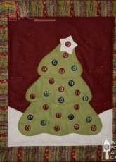 Wee Folk Art-Christmas Advent Tree-Free Pattern