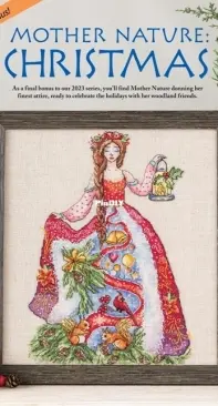Mother Nature Christmas by Perry A Hadi from Just Cross Stitch December 2023 XSD