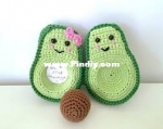 Haekelliebe von Isa Dora - Yvonne Markus - Avocados - German