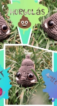 Cute Crochet Poop 