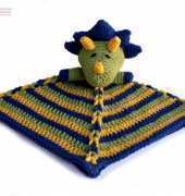 Holliejolly Designs - Triceratops Lovey