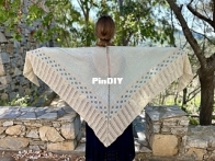 Afternoon Tea Shawl by Jem Arrowsmith