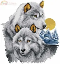Vervaco 70.686 Wolves PCS