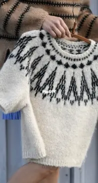 Aluna Sweater by Anne Ventzel - Russian Translated