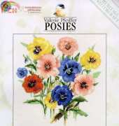 Heritage Stitchcraft - Valerie Pfeiffer Posies VPPP699 Pansy Posy XSD