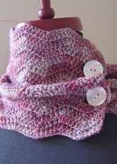 Unravel Me Designs -Theresa Grant-  Chic Chevron Cowl