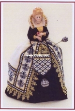 Giulia Punti Antichi GPA - Sara A Deruta Renaissance Pincushion Doll