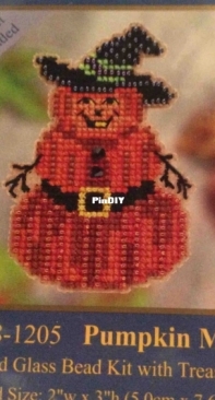 Mill Hill MH18-1205 Autumn Harvest Collection - Pumpkin Man