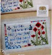 Cottage Garden Samplings  CGS-1025 - My Garden Journal - August's Poppy