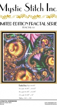 Mystic Stitch Inc. - Limited Edition Fractal Series - Fractal-012